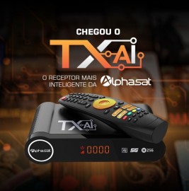 Alphasat TX A.I - IKS SKS WiFi com IA