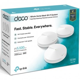  TP-LINK DECO M5 WHOLE-HOME WI-FI AC1300 DUAL BAND 3PACK